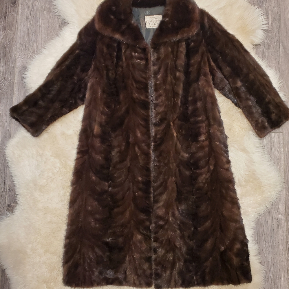 Vintage Long Fur Coat